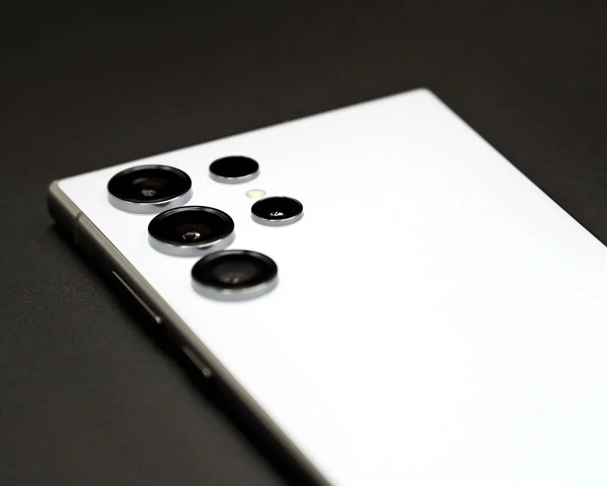 Back of a Samsung Galaxy S24 Ultra